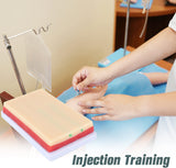 RONTEN Injection Training Pad Model Embedded With 4 Veins And 3 Skin Layers